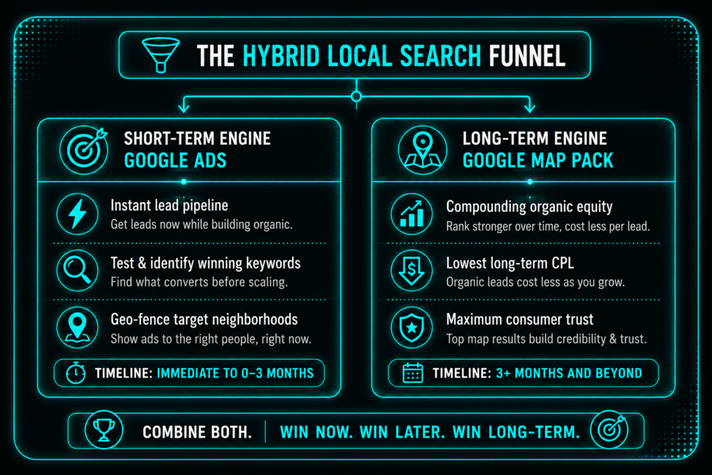 The Hybrid "Dominance" Strategy: Combining Both Channels